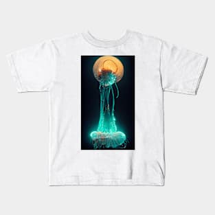 Jellyfish in bloom Kids T-Shirt